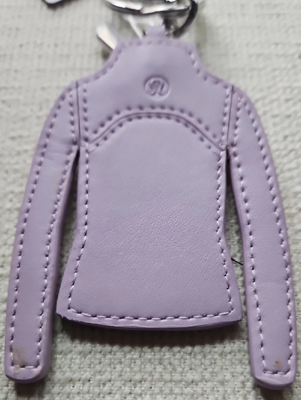 lululemon athletica Lavender Define Jacket Keychain Charm